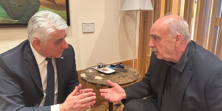 Συνάντηση Καφαντάρη – Μεϊμαράκη στις Βρυξέλλες