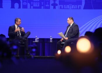 Στο Thessaloniki Summit ο Κυριάκος Μητσοτάκης - Live η συζήτηση