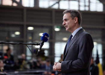 Ο Μητσοτάκης «δείχνει» τις νέες απειλές – Υποθαλάσσια καλώδια και θαλάσσια ασφάλεια στο επίκεντρο-Οι άξονες της ομιλίας