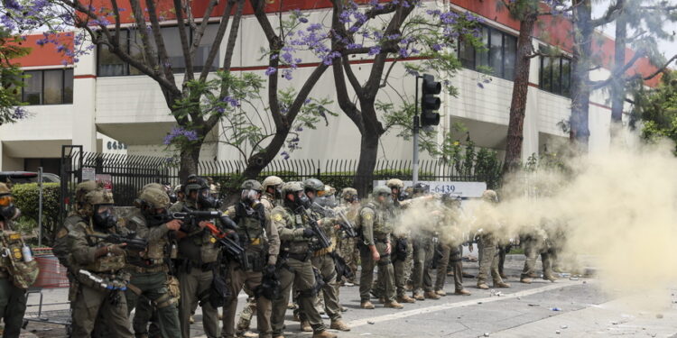 Η Εθνοφρουρά θα αποκαταστήσει την τάξη