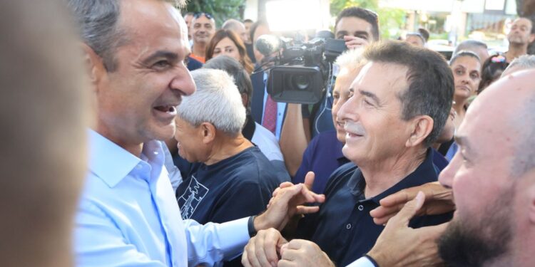 Αυτή την ώρα η ομιλία Μητσοτάκη στο Χαϊδάρι