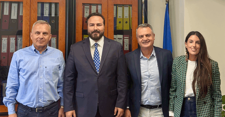 Επίσκεψη του Διαμαντή Γκολιδάκη στην 4η Υγειονομική Περιφέρεια Μακεδονίας και Θράκης