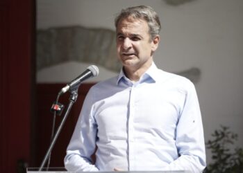 Live η παρουσίαση του προγράμματος «Αμοργόραμα» από τον Μητσοτάκη