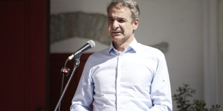 Live η παρουσίαση του προγράμματος «Αμοργόραμα» από τον Μητσοτάκη