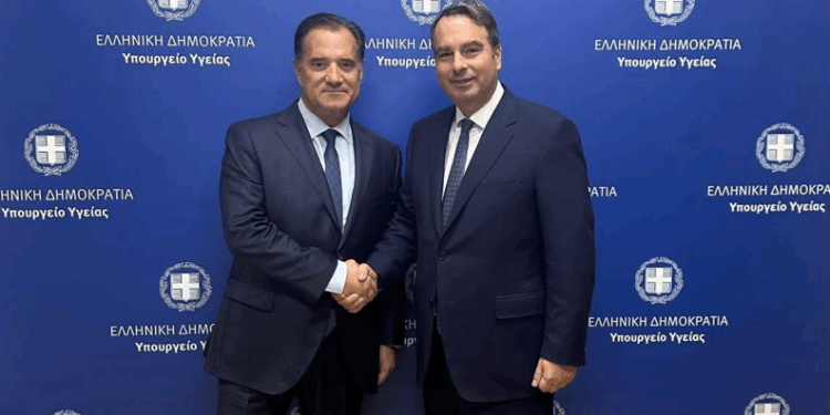 Ο Θανάσης Παπαθανάσης συναντήθηκε με τον Υπουργό Υγείας Άδωνι Γεωργιάδη